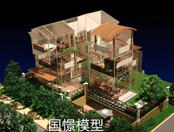 林西县建筑模型